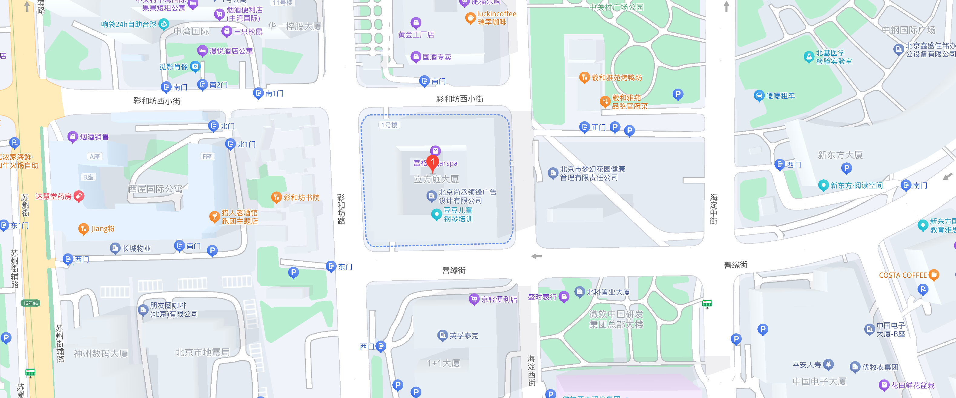 电脑租赁 公司地图